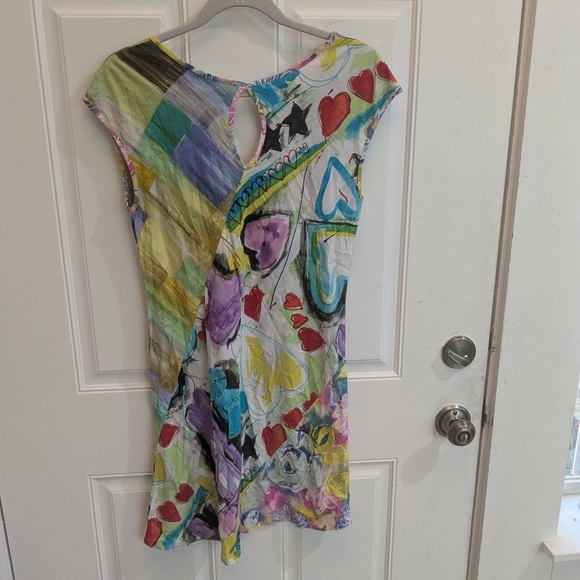 Jams World Just For Fun Colorful Abstract Dress - Picture 6 of 6